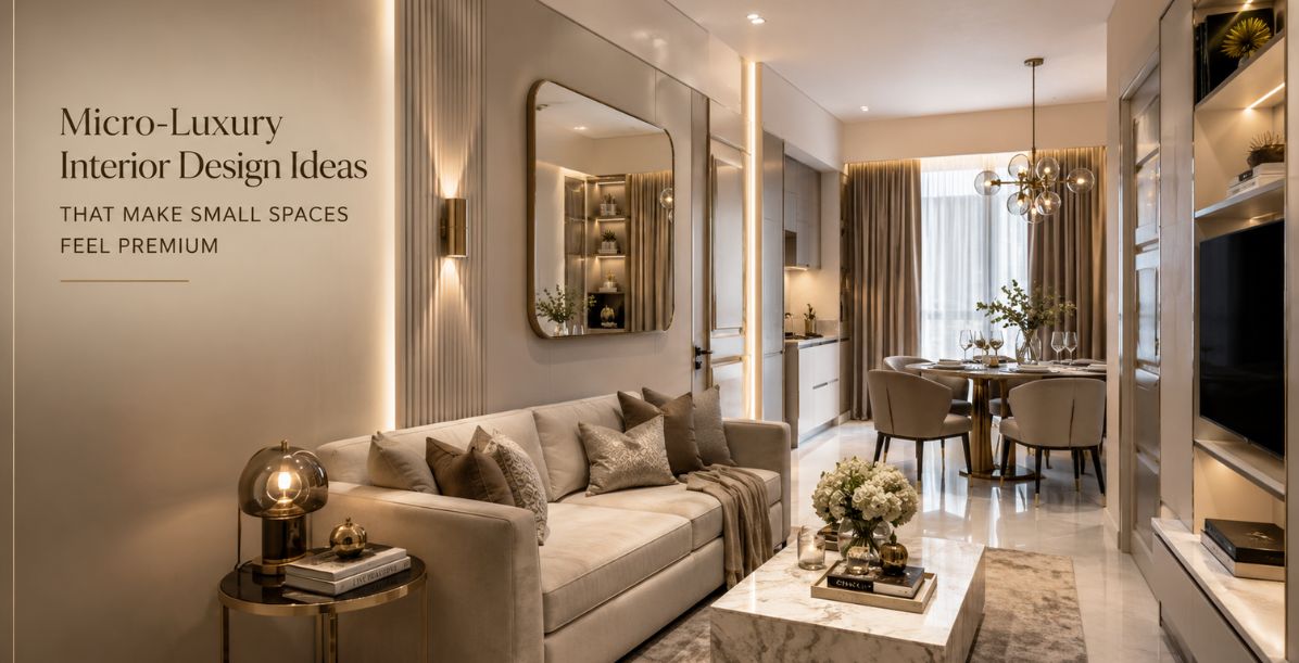 Micro-Luxury Interior Design Ideas That Make Small Spaces Feel Premium